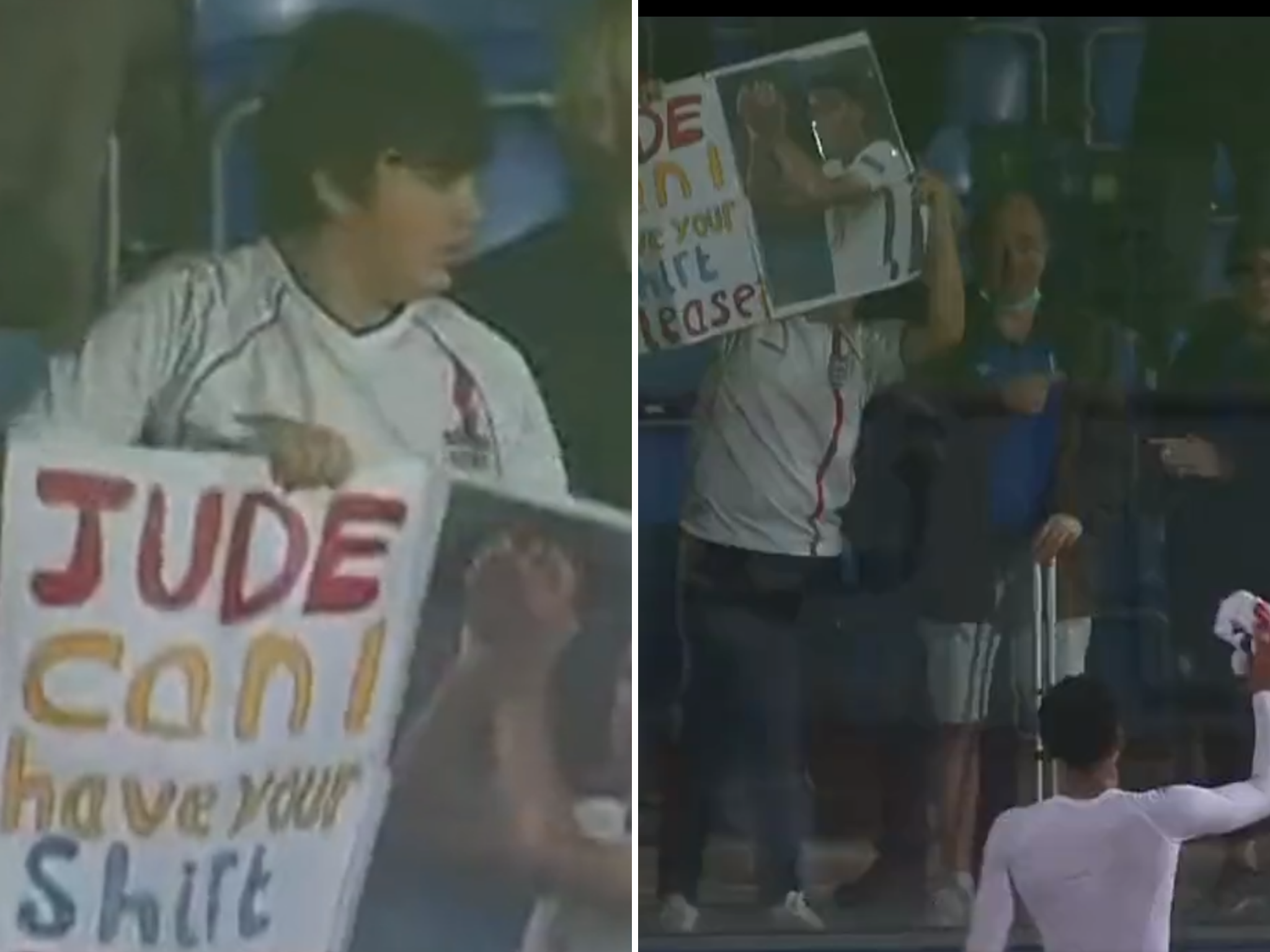 England s Jude Bellingham Apologises After Missing Fan With Huge Sign 